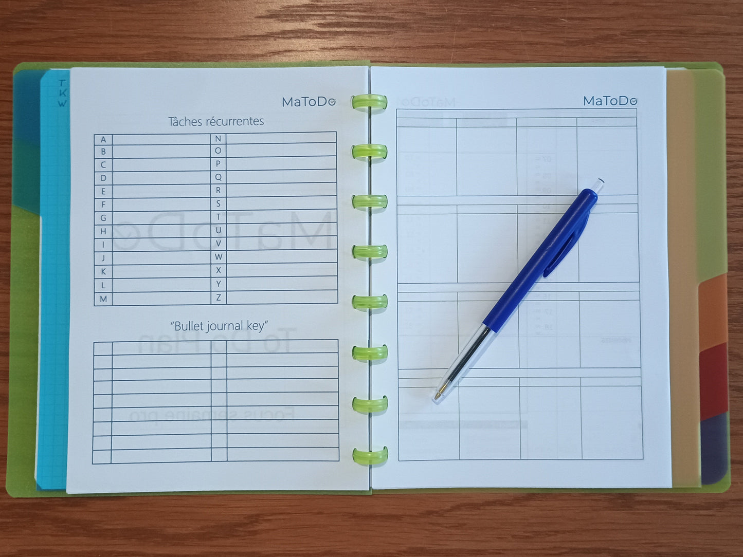 Recharge "Focus semaine Pro"