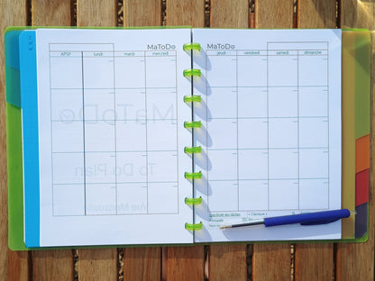 Recharge "Vue Mensuelle"